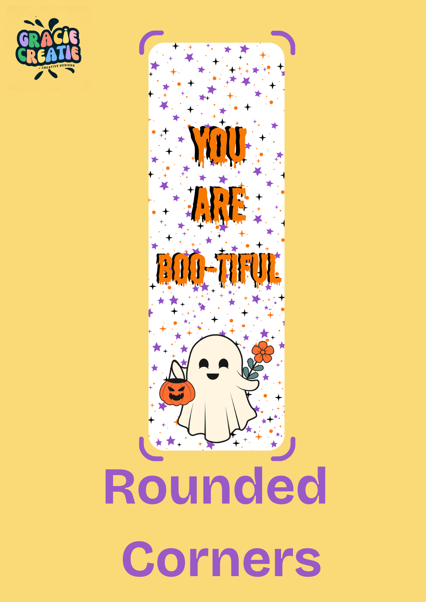 You Are Boo-Titful Halloween Bookmark-Book Lovers gift - Fall and Autumn Season Cuteness - Ghost Design - Charity Donation - Cosy Day Vibes